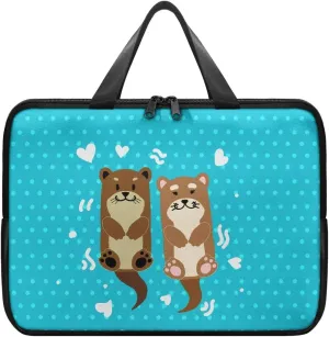 Uasibuni Stylish Laptop Messenger Bag 17.3In,Laptop Case,Personalized PU Leather Laptop Tote Bag