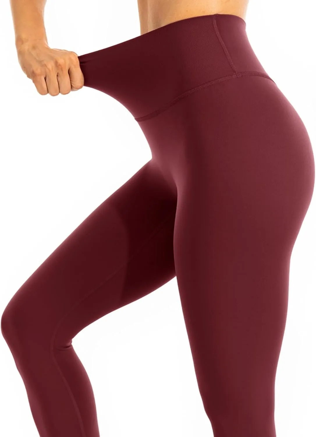 Ukaste Women's Studio Essential Yoga Leggings 25"/ 28" - Soft Stretch Workout Active Tights Pants