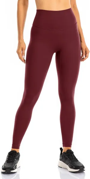 Ukaste Women's Studio Essential Yoga Leggings 25"/ 28" - Soft Stretch Workout Active Tights Pants