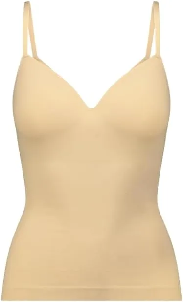 Underoutfit Shaping Lift Cami - Camisole with Built-in Shelf Bra, Slimming Tank Top for Women