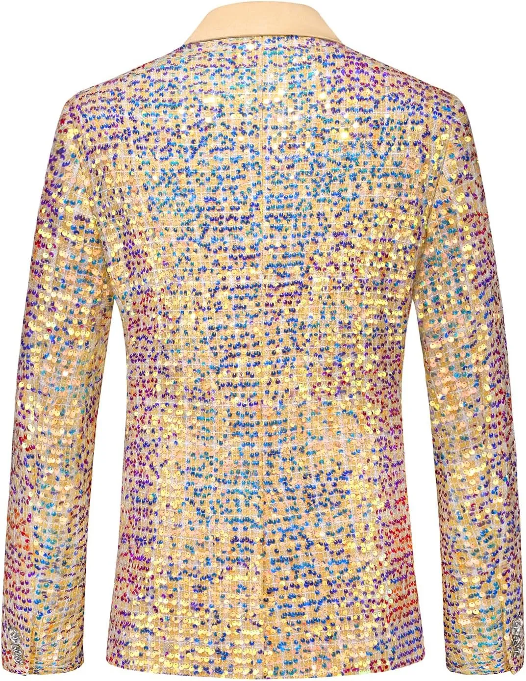 UNINUKOO Mens Casual Floral Blazer Dress Slim Fit Prom Party Paisley Suit Jacket for Men
