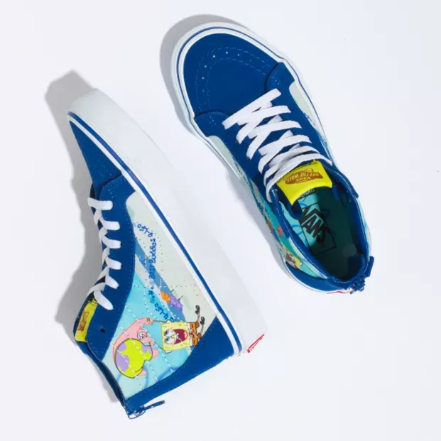 Vans Spongebob Best Buddies Sk8 Hi-Zip