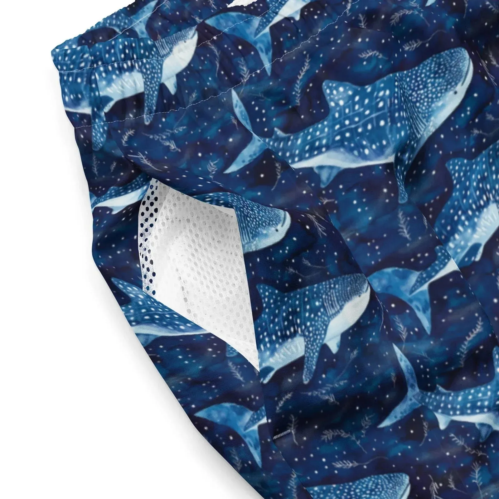 Whale Shark Dream Men's Swim Trunks
