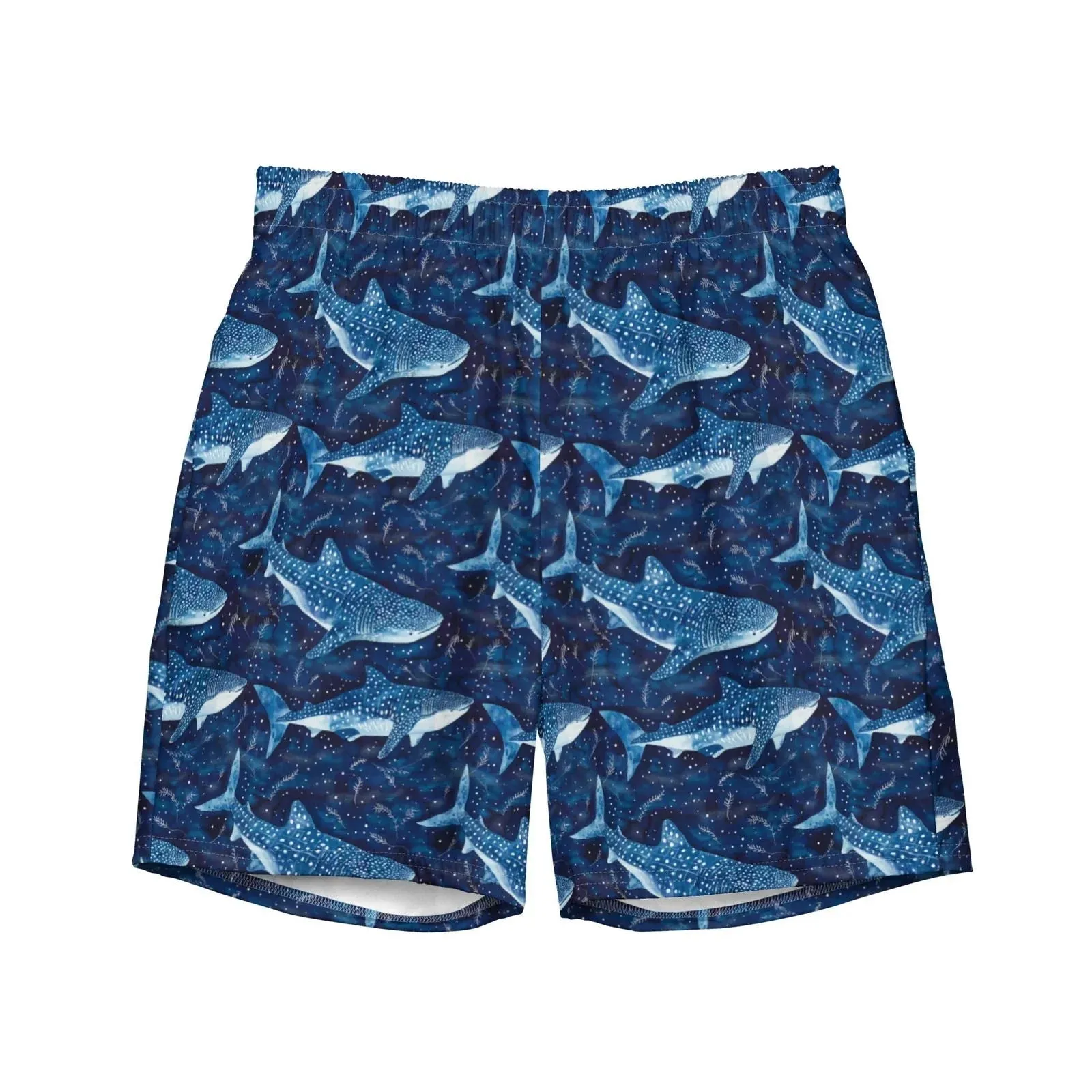 Whale Shark Dream Men's Swim Trunks