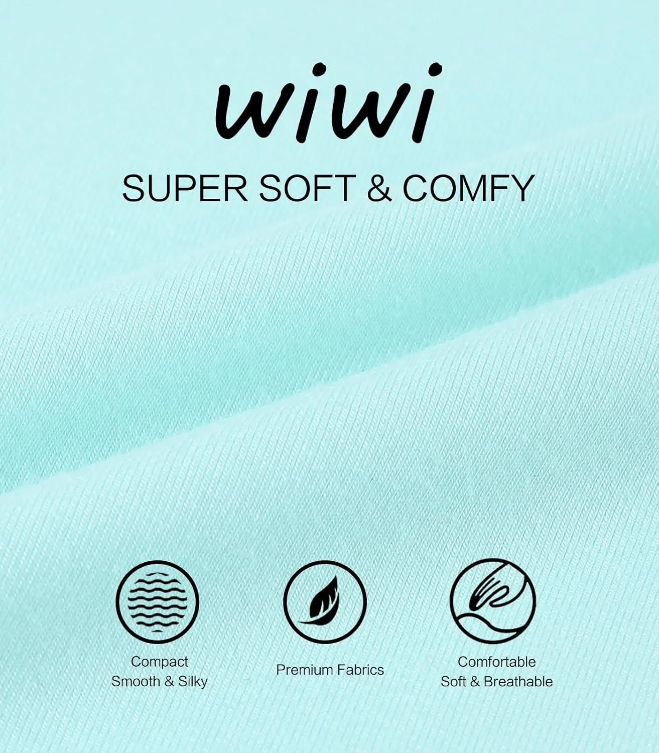 WiWi Pajama Pants for Women Plus Size Pajamas Bottoms Wide Leg Lounge Soft Pj Sweatpants-Viscose Made from Bamboo S-4X