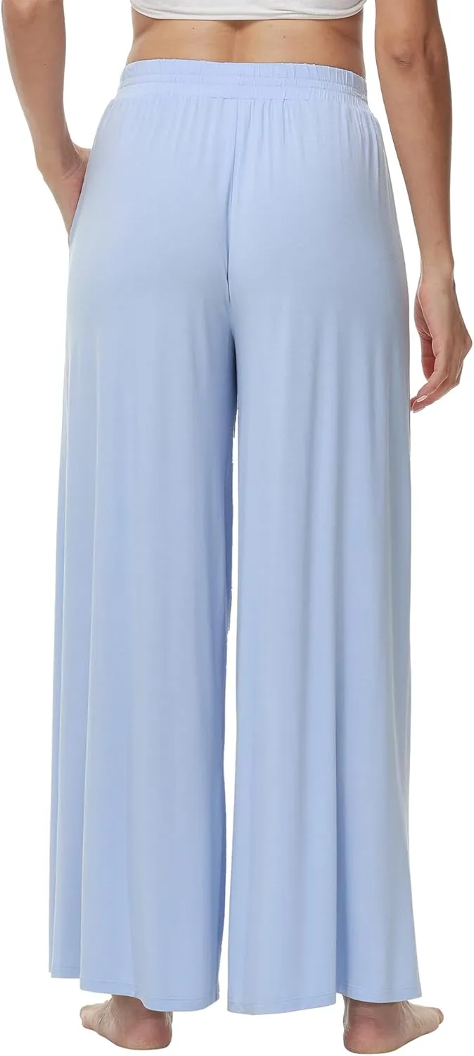 WiWi Viscose from Bamboo Women' s Pajamas Pants Soft Yoga Loose Pant Comfy Pajama Bottoms S-XXL
