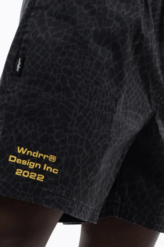 WNDRR REMEDY BEACH SHORT - BLACK