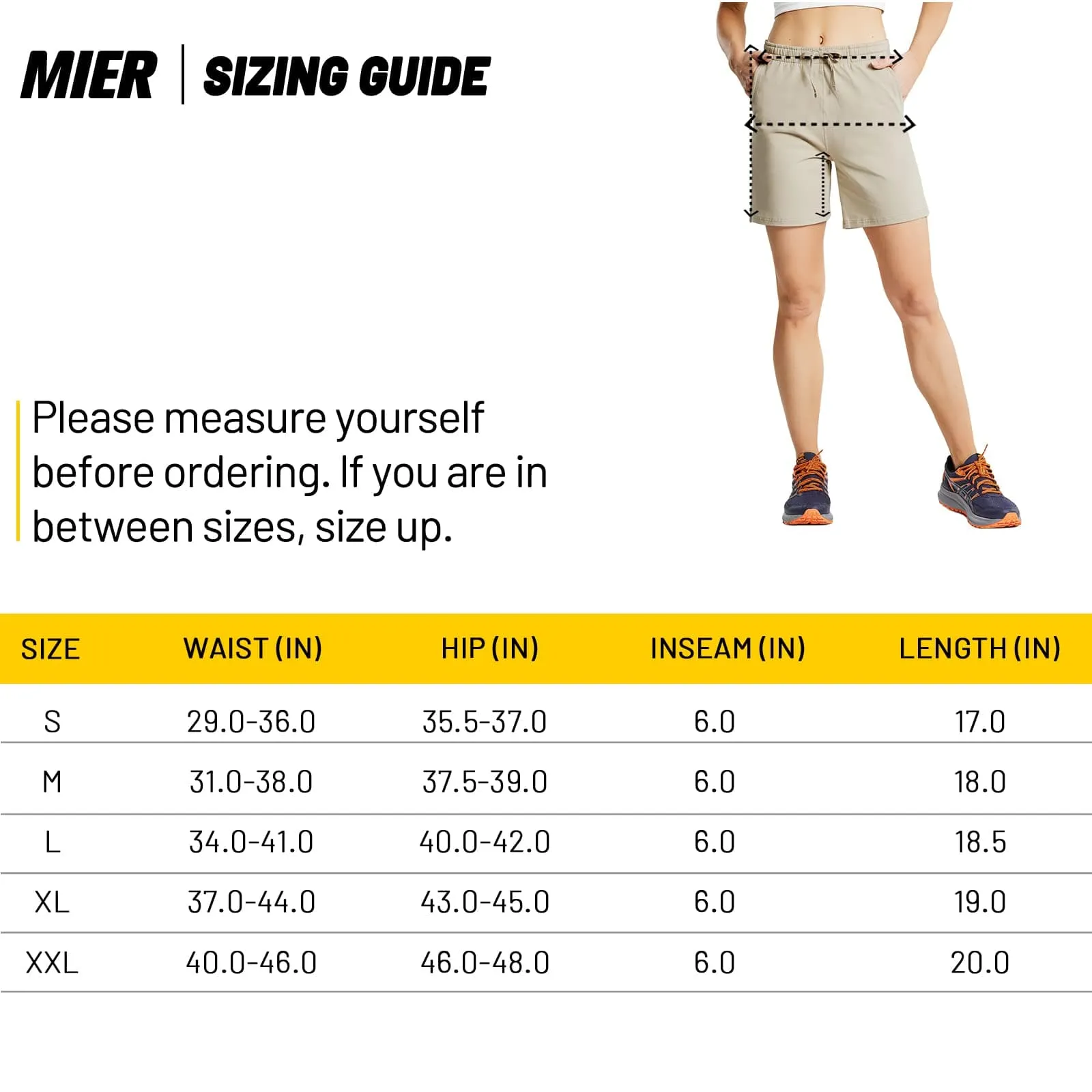 Women's Bermuda Cotton Shorts with Pockets Lightweight & Stretch