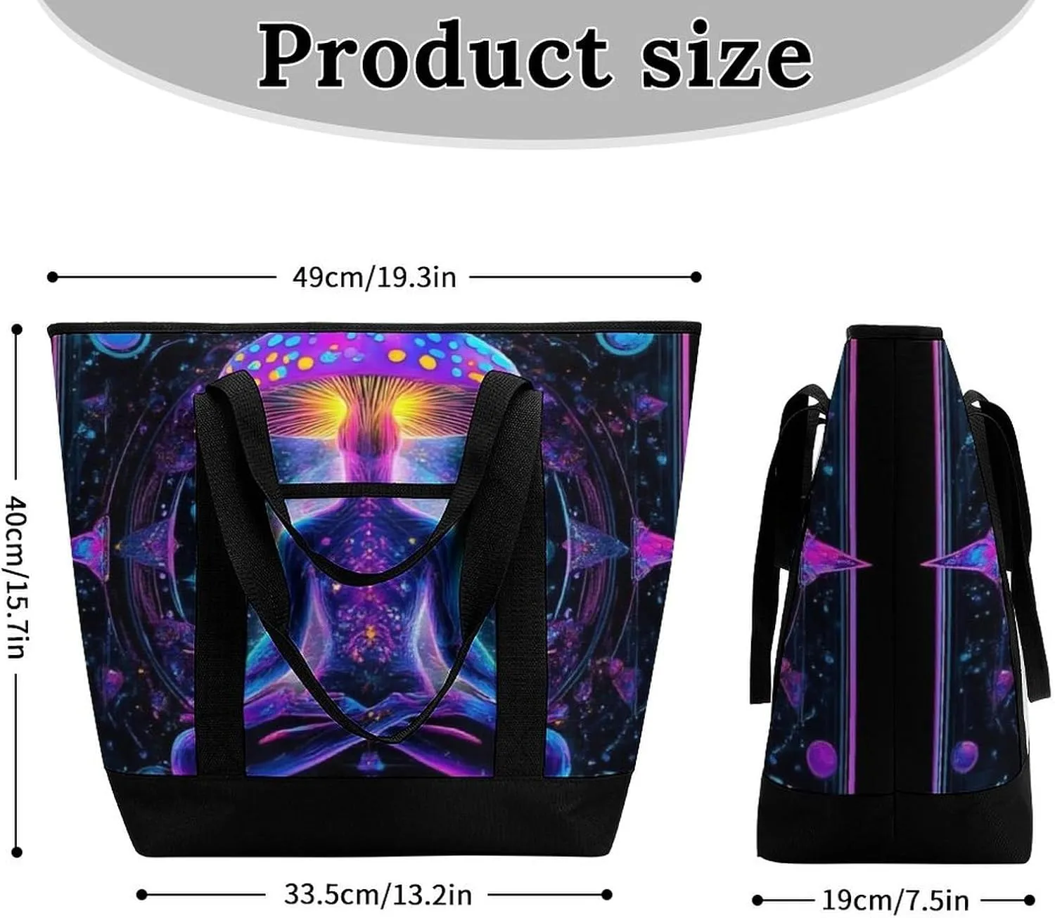 Women's Large-Capacity Thermal Tote Bag Stylish Work & Commute Handbag
