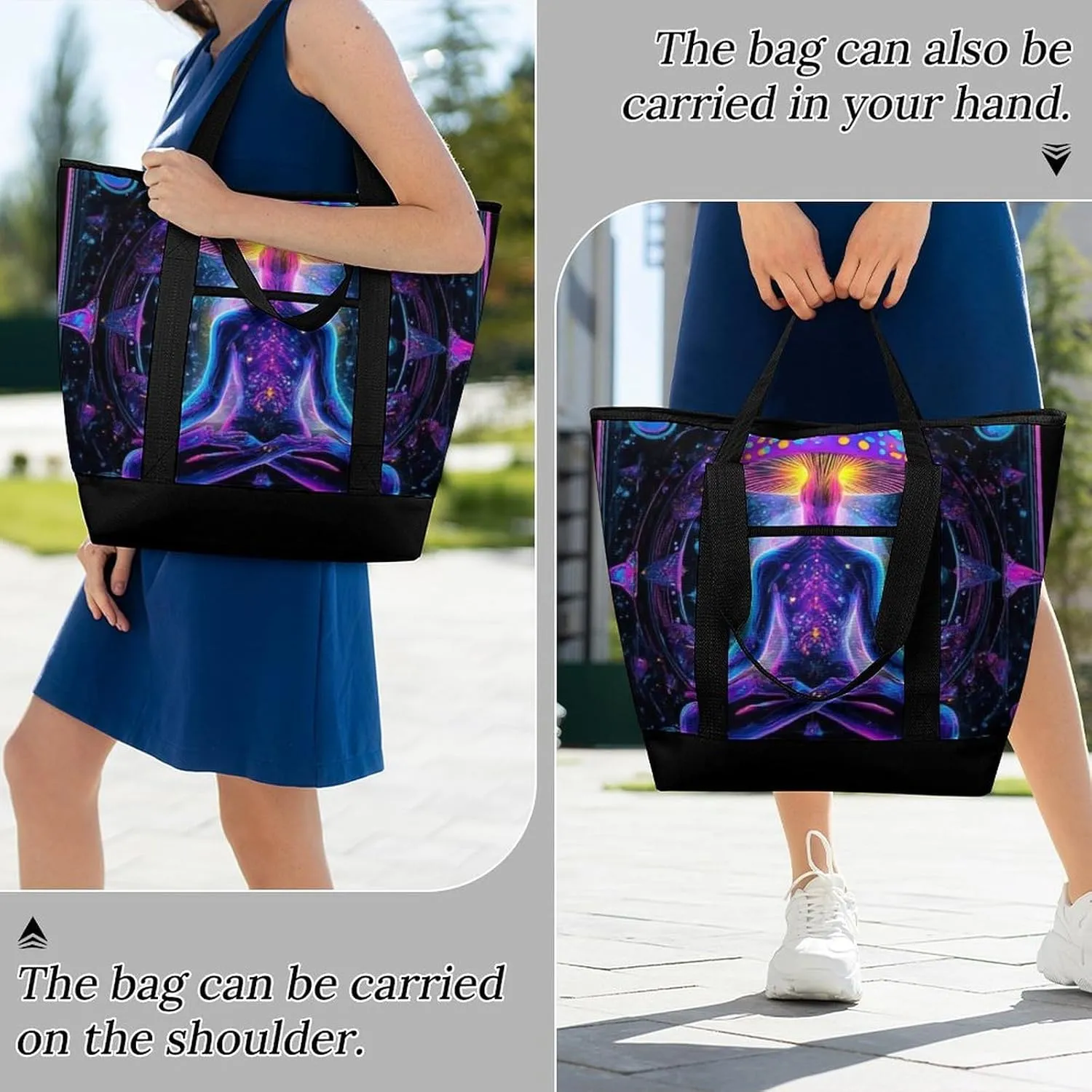 Women's Large-Capacity Thermal Tote Bag Stylish Work & Commute Handbag