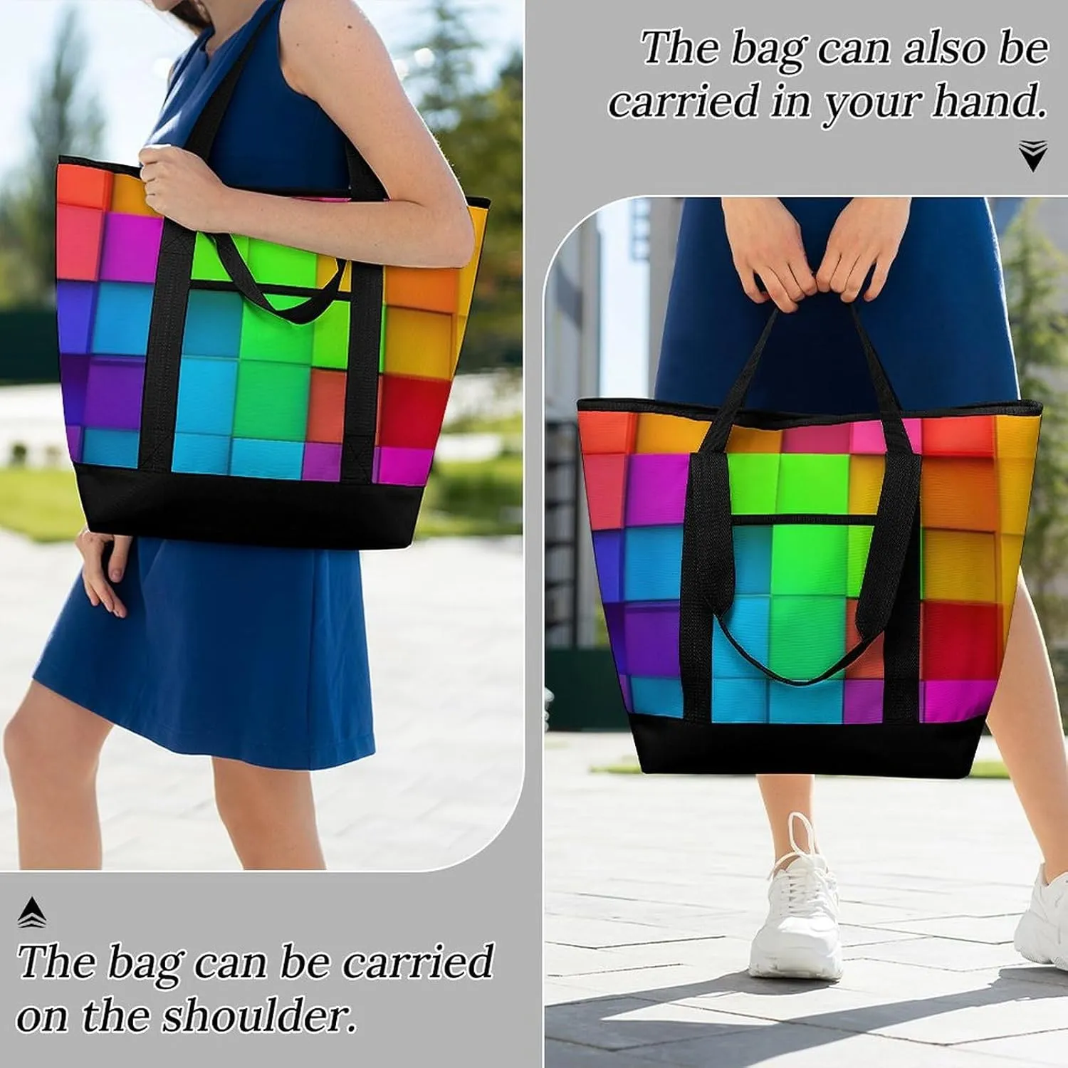 Women's Large-Capacity Thermal Tote Bag Stylish Work & Commute Handbag