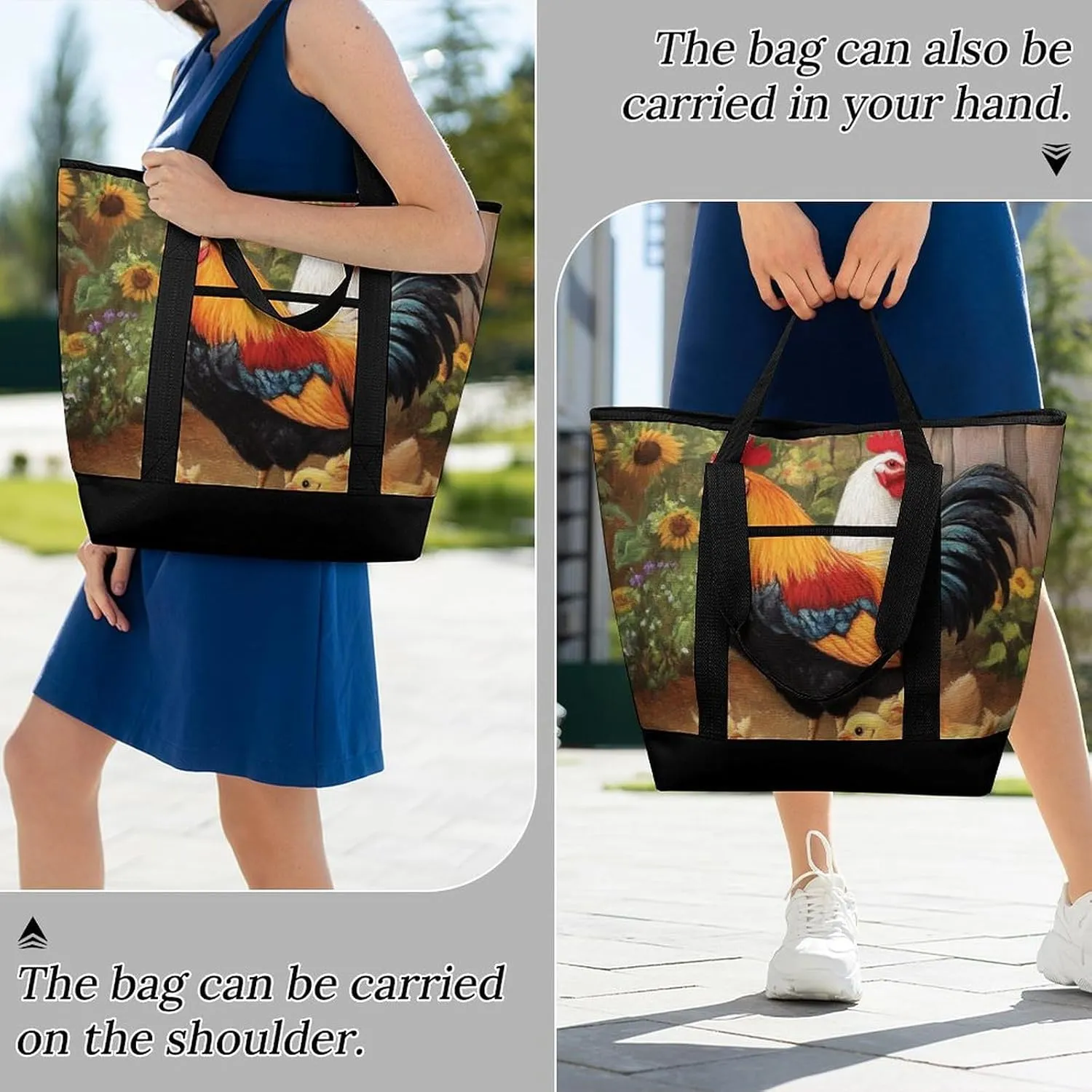 Women's Large-Capacity Thermal Tote Bag Stylish Work & Commute Handbag