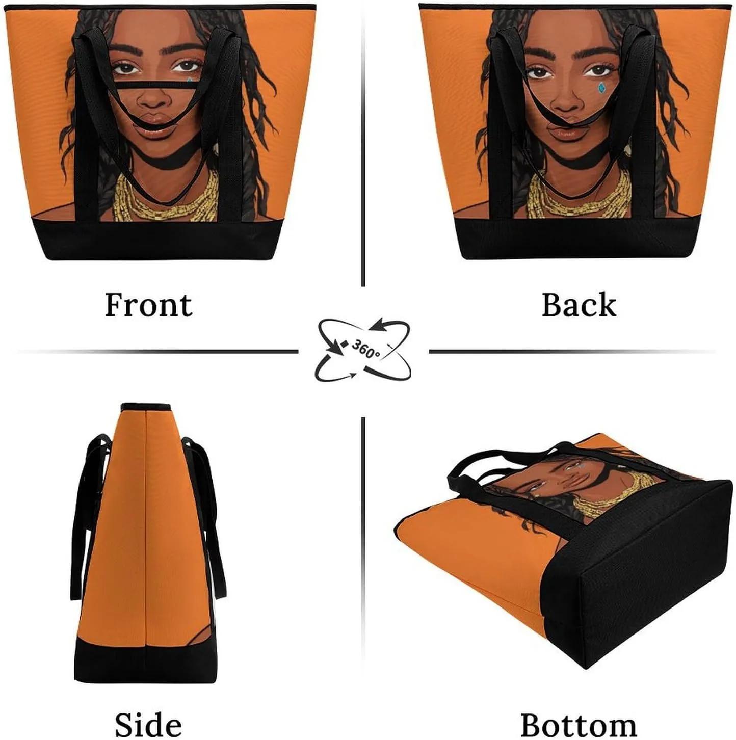 Women's Large-Capacity Thermal Tote Bag Stylish Work & Commute Handbag