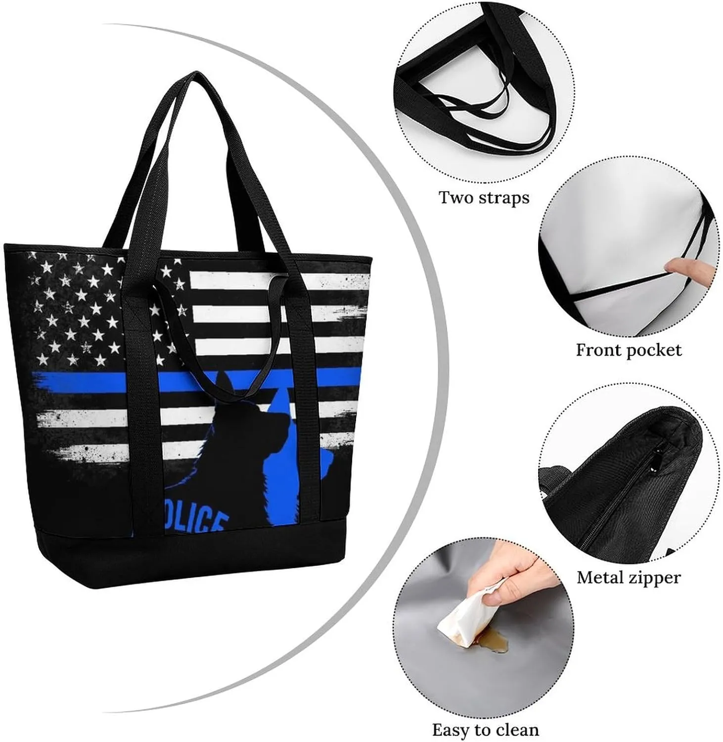 Women's Large-Capacity Thermal Tote Bag Stylish Work & Commute Handbag