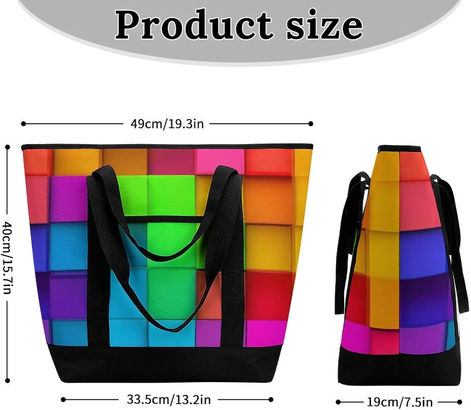 Women's Large-Capacity Thermal Tote Bag Stylish Work & Commute Handbag