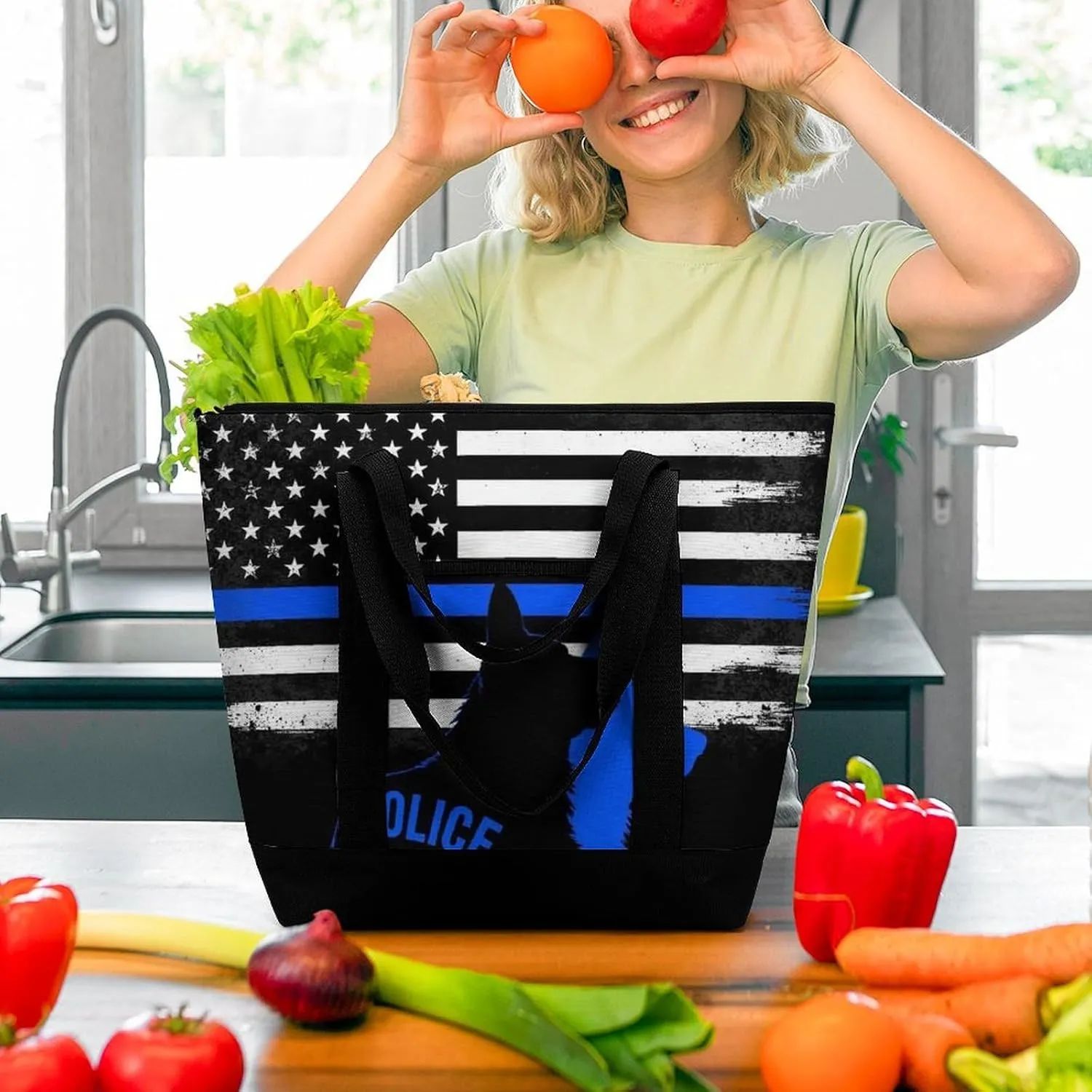 Women's Large-Capacity Thermal Tote Bag Stylish Work & Commute Handbag