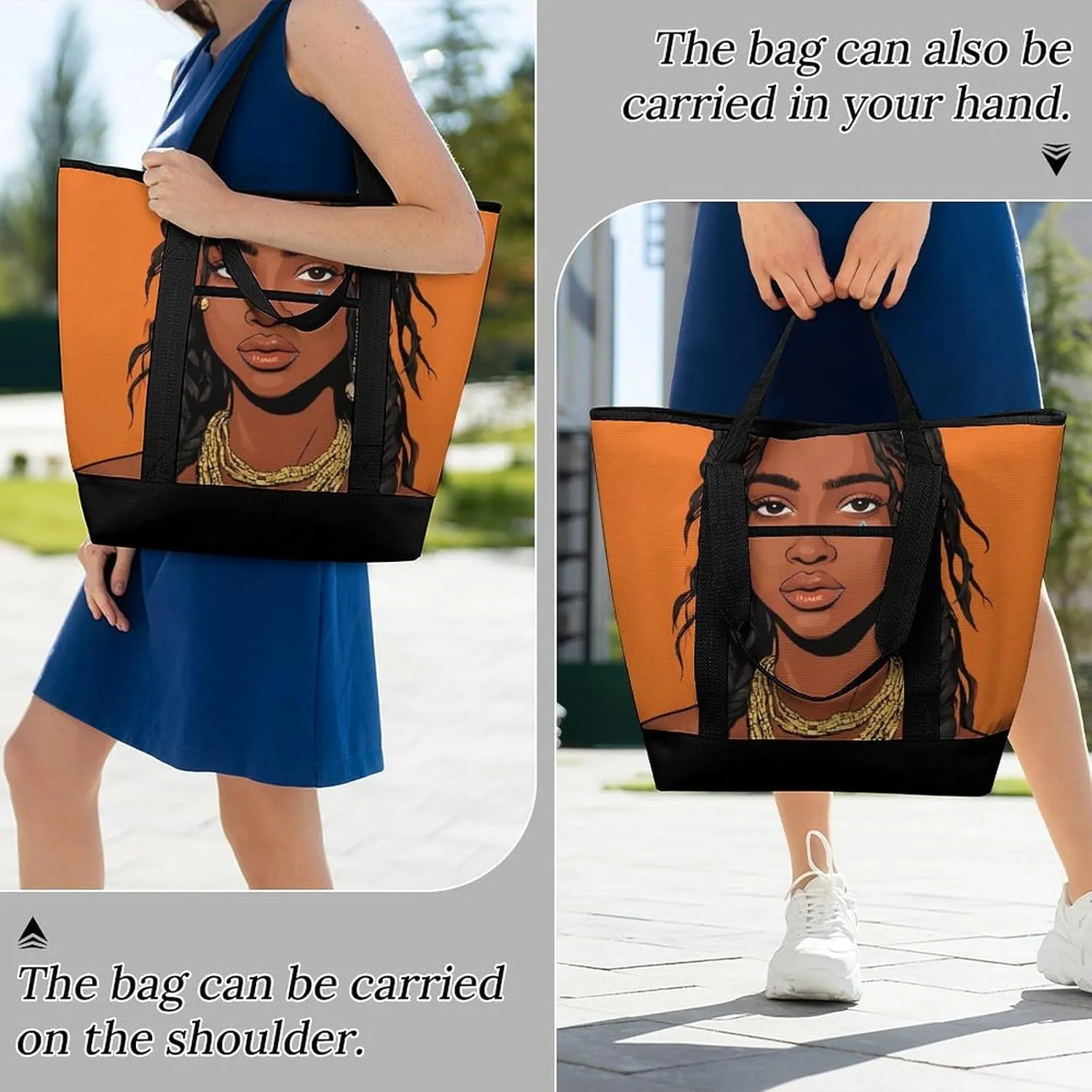 Women's Large-Capacity Thermal Tote Bag Stylish Work & Commute Handbag