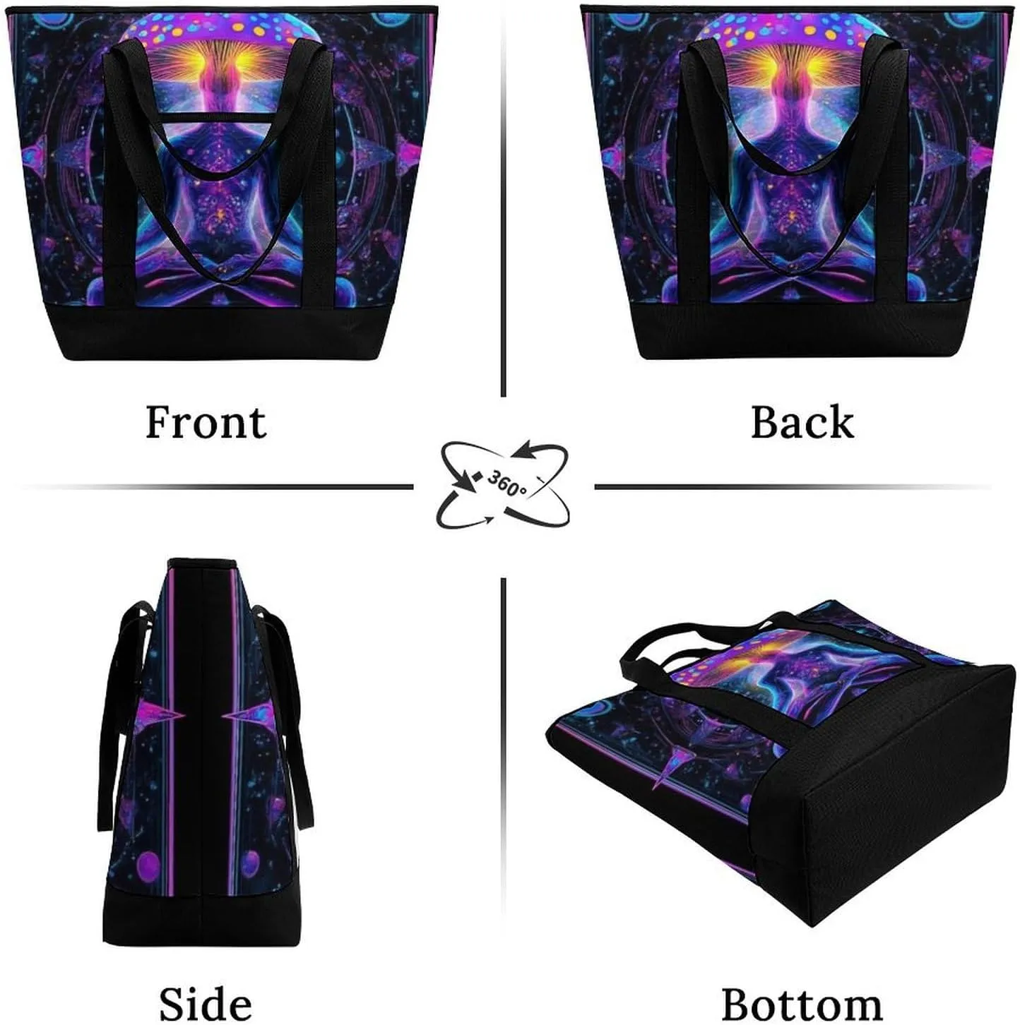 Women's Large-Capacity Thermal Tote Bag Stylish Work & Commute Handbag