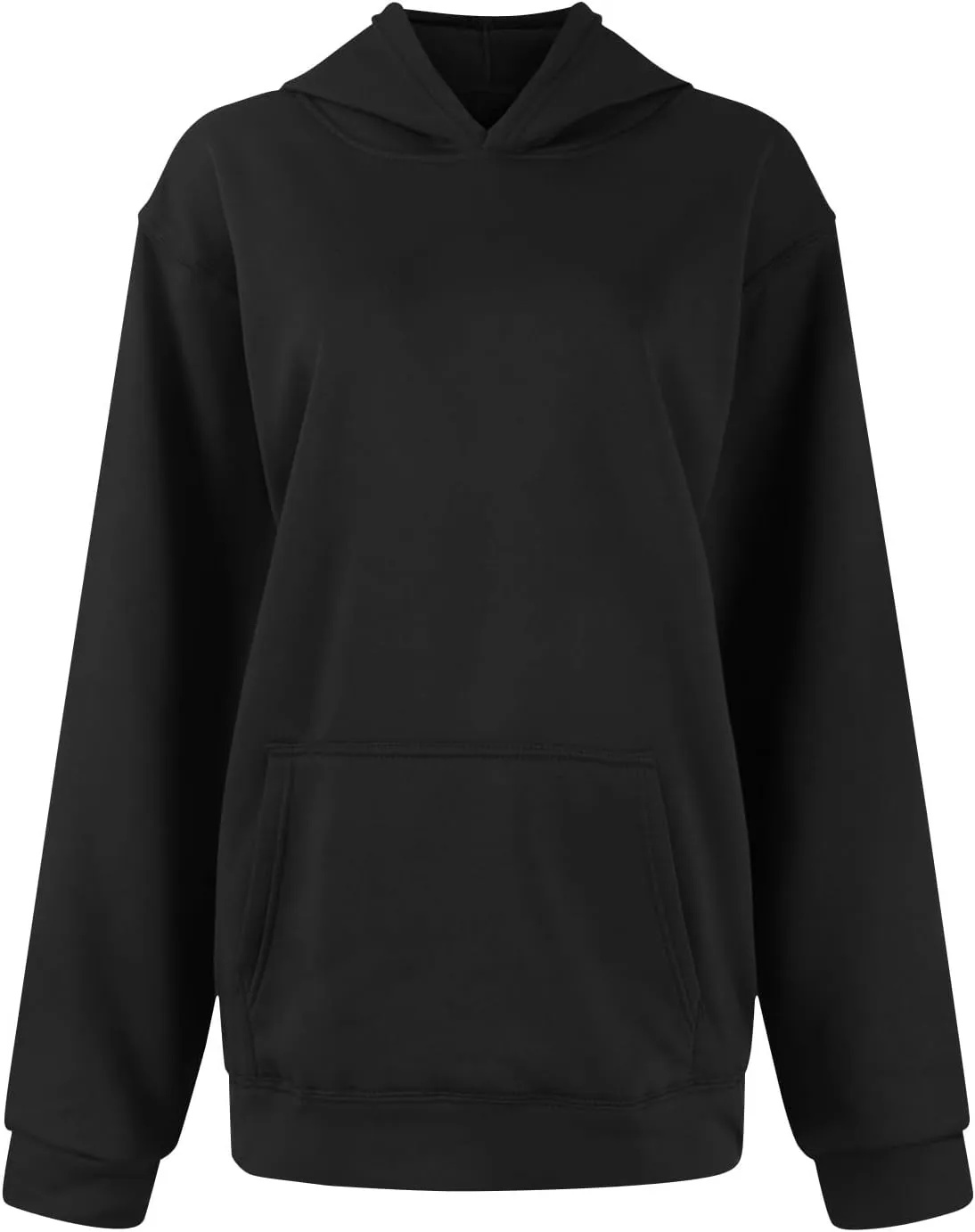 Womens Oversized Hoodies Fleece Sweatshirts Long Sleeve Shirts Pullover Fall Outfits 2024 Fashion Y2k Clothe with Pocket