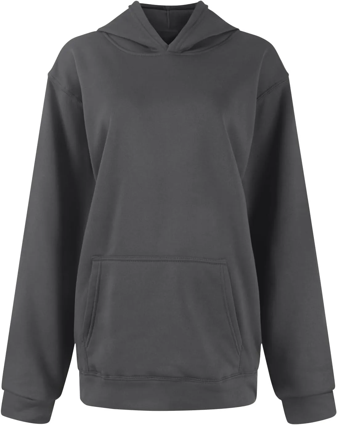 Womens Oversized Hoodies Fleece Sweatshirts Long Sleeve Shirts Pullover Fall Outfits 2024 Fashion Y2k Clothe with Pocket