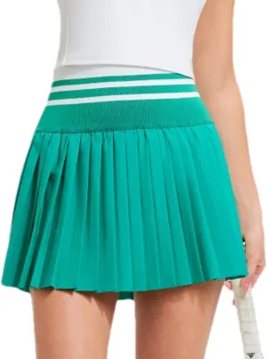 Womens Pleated Tennis Skirt High Waist Golf Skort Workout Athletic Skirts