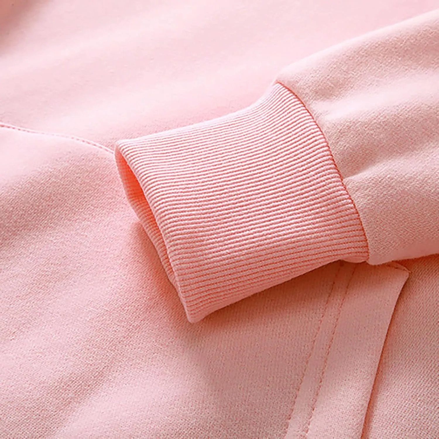 Wool Lined Cat Ear Hoodie Aesthetic Hoodies with Cat Ears Animal Oversized Sweatshirts Cute Animal Hoodies Loose Fit