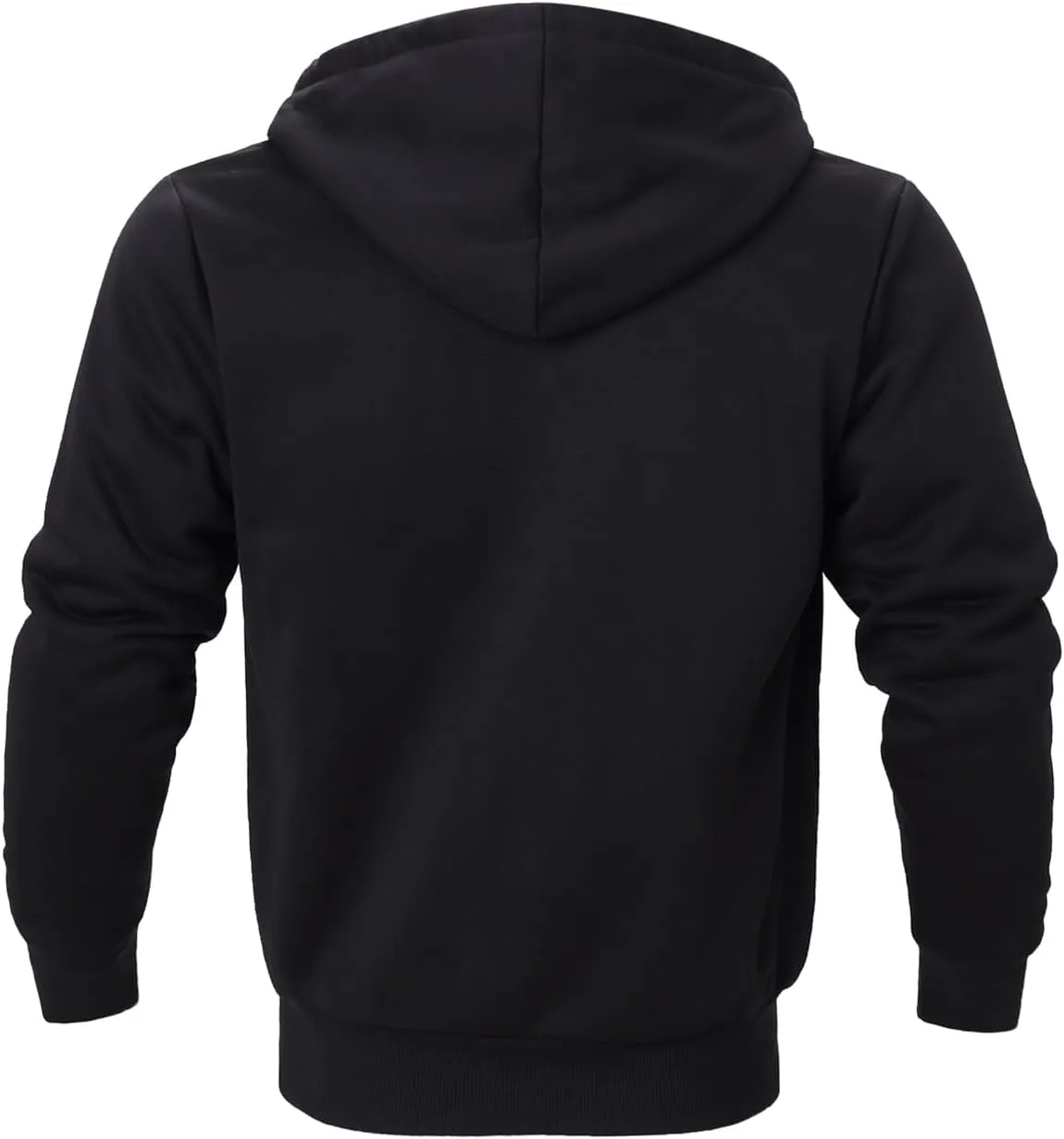 Yasumond Heavyweight Hoodie for Men Winter Fleece Lined Warm Jacket Full Zip Long Sleeve Outerwear