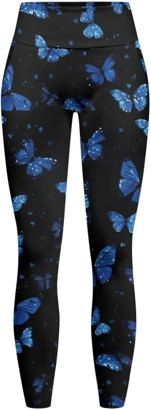 Yoga Pants with Pockets for Women High Waist Pants Plus Size Long Athletic Leggings Soft Tummy Control Yoga Pant