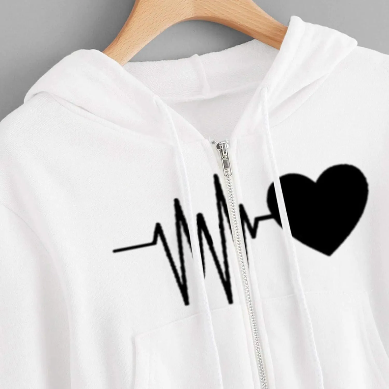 Zip Up Hoodies for Women Casual Solid Long Sleeve Zipper Pocket Shirt Hooded Sweatshirt Tops Hoodie Women plus Size